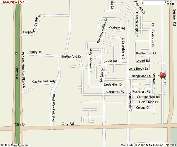 Map to Gulf Coast Mold Remediation and Asbestos Abatement Center